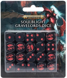 Warhammer Age of Sigmar. Soulblight Gravelords: Dice Set