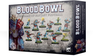 Warhammer. Blood Bowl: Gwaka&#039;moli Crater Gators Team