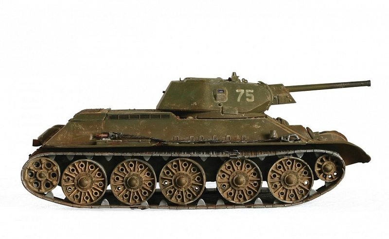 World of Tanks. Т-34-85. Масштабная модель 1:35 (Сборный танк)
