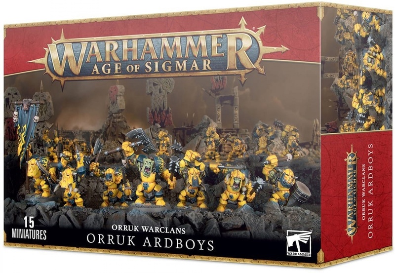 Warhammer. Age of Sigmar. Orruk Warclans: Orruk Ardboys - Игротайм