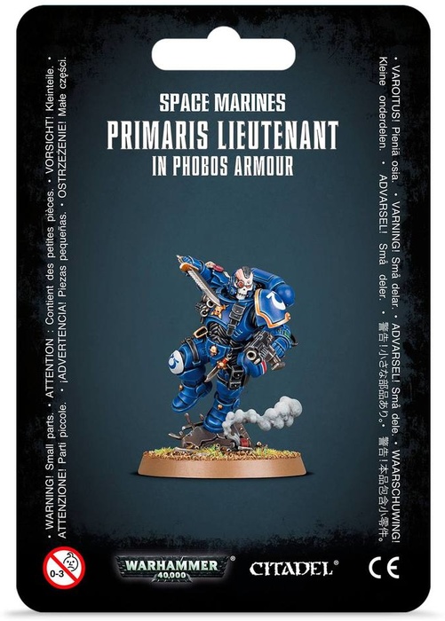 Warhammer Space Marines Primaris Lieutenant in Phobos Armour Игротайм